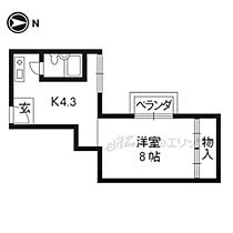 京都府京都市上京区河原町通丸太町上る２丁目出水町（賃貸マンション1K・3階・25.90㎡） その2