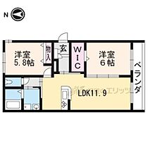 ＣＡＳＡ二条御前 202 ｜ 京都府京都市中京区西ノ京南両町（賃貸マンション2LDK・2階・58.78㎡） その2