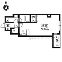 京都府京都市中京区聚楽廻東町（賃貸マンション1R・10階・26.46㎡） その1