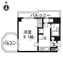 サンシティ烏丸高辻 615 ｜ 京都府京都市下京区因幡堂町（賃貸マンション1K・6階・27.50㎡） その2