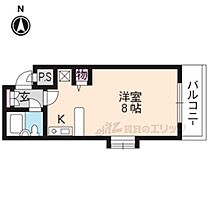 京都府京都市上京区桐木町（賃貸マンション1K・4階・21.00㎡） その2