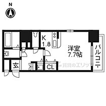 京都府京都市下京区四条堀川町（賃貸マンション1K・8階・27.30㎡） その2