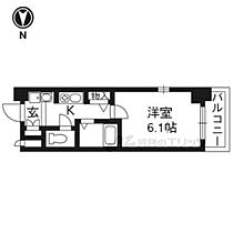 京都府京都市中京区龍池町（賃貸マンション1K・5階・18.94㎡） その2