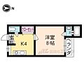 祇園ハイツ4階6.4万円