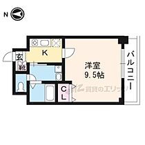 京都府京都市上京区東三本木通丸太町上る南町（賃貸マンション1K・3階・28.40㎡） その2