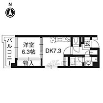 サルタル大和大路 205 ｜ 京都府京都市東山区大和大路通五条上る山崎町（賃貸マンション1DK・2階・33.29㎡） その2