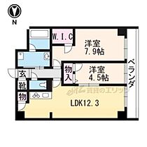 京都府京都市中京区西ノ京永本町（賃貸マンション2LDK・4階・59.46㎡） その1