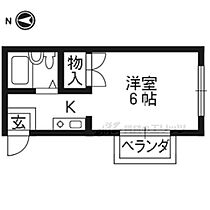 エステート白川 102 ｜ 京都府京都市左京区浄土寺下南田町（賃貸アパート1K・1階・17.30㎡） その2