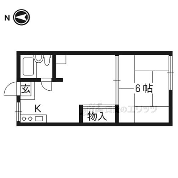 京都府京都市左京区浄土寺馬場町(賃貸マンション1DK・5階・21.00㎡)の写真 その2