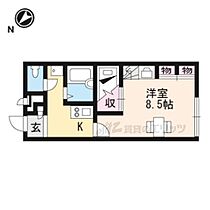 滋賀県彦根市川瀬馬場町（賃貸アパート1K・1階・23.18㎡） その2