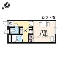 滋賀県彦根市西今町（賃貸アパート1K・1階・20.28㎡） その2