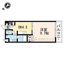 レキュリーブルー 306 ｜ 滋賀県東近江市垣見町（賃貸マンション1DK・3階・33.37㎡） その2