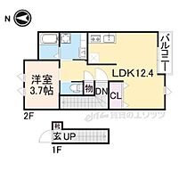 ＤＨＣＲ彦根古沢町 201 ｜ 滋賀県彦根市古沢町（賃貸アパート1LDK・2階・40.88㎡） その2