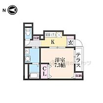 滋賀県彦根市城町１丁目（賃貸アパート1K・1階・42.18㎡） その2