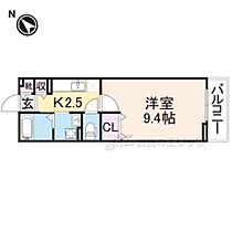 カーサ　プラシード 201 ｜ 滋賀県彦根市外町（賃貸アパート1K・2階・30.46㎡） その2