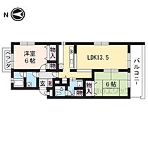 滋賀県近江八幡市白鳥町（賃貸マンション2LDK・1階・60.00㎡） その2