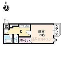 ハーミテージ安朱 102 ｜ 京都府京都市山科区安朱馬場ノ西町（賃貸マンション1K・1階・18.89㎡） その2