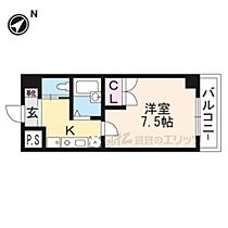 滋賀県草津市笠山４丁目（賃貸マンション1K・4階・24.00㎡） その2