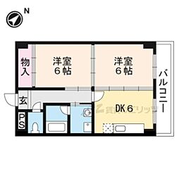 間取図画像 2DK