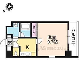 エンゼルプラザ瀬田駅前 1Kの間取図画像