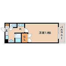 クレセール杉ヶ町マンション 502 ｜ 奈良県奈良市杉ヶ町（賃貸マンション1K・5階・24.48㎡） その2