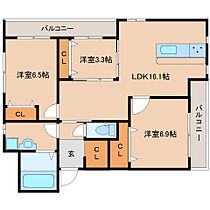 （仮称）木津川市木津宮ノ堀新築  ｜ 京都府木津川市木津宮ノ堀（賃貸アパート3LDK・2階・73.08㎡） その2