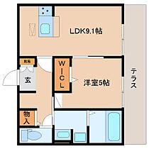 ソフィア  ｜ 奈良県奈良市大安寺3丁目3-12（賃貸アパート1LDK・1階・40.04㎡） その2