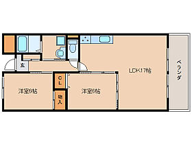 メゾン佐保A棟 503 ｜ 奈良県奈良市芝辻町4丁目（賃貸マンション2LDK・5階・63.00㎡） その2