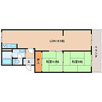 奈良県奈良市法華寺町（賃貸マンション2LDK・1階・64.65㎡） その2