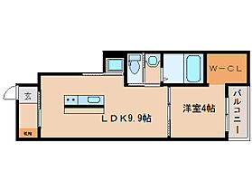 エトワールあかり  ｜ 奈良県奈良市法蓮町541-1（賃貸アパート1LDK・1階・31.57㎡） その2