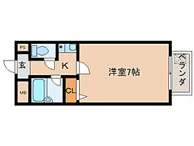 奈良県奈良市西木辻町120-5（賃貸マンション1K・3階・21.96㎡） その2