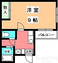 愛媛県松山市清水町２丁目17-17（賃貸マンション1K・2階・25.00㎡） その2