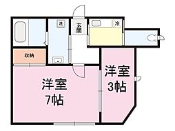 COURTDECO. 1SLDKの間取図画像