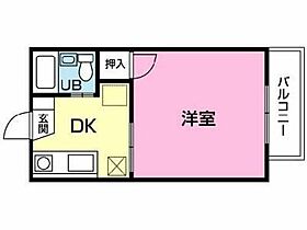 Ｍビレッジ1 A12 ｜ 佐賀県鳥栖市西新町（賃貸アパート1DK・1階・23.81㎡） その2