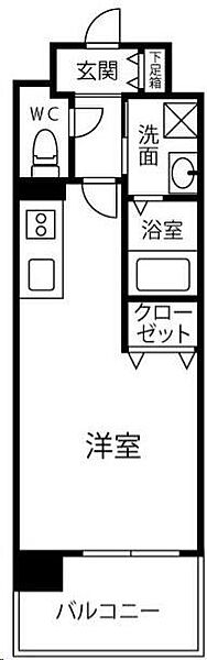 レブリアント鳥栖 204｜佐賀県鳥栖市大正町(賃貸マンション1R・2階・29.47㎡)の写真 その2