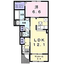 グレイス I101 ｜ 佐賀県鳥栖市今泉町（賃貸アパート1LDK・1階・52.38㎡） その2