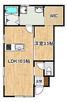 Cocoru 101 ｜ 佐賀県鳥栖市古野町（賃貸アパート1LDK・1階・36.85㎡） その2