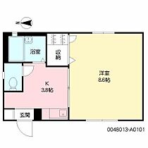 ディアスきやま 101 ｜ 佐賀県三養基郡基山町大字宮浦（賃貸アパート1K・1階・26.63㎡） その2