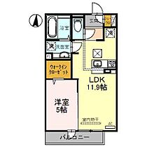 メゾン・リブハフト 106 ｜ 佐賀県鳥栖市古賀町（賃貸アパート1LDK・1階・41.29㎡） その2