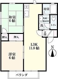 🉐敷金礼金0円！🉐ファミール右原