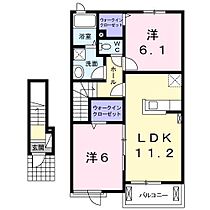 プレッソ　吉野ヶ里 II-202 ｜ 佐賀県神埼郡吉野ヶ里町立野（賃貸アパート2LDK・1階・57.64㎡） その2