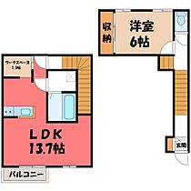 栃木県鹿沼市茂呂（賃貸アパート1LDK・2階・54.24㎡） その2