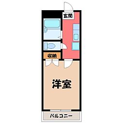 間取図画像 1K