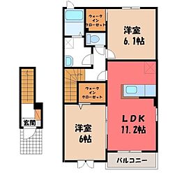 東武宇都宮線 安塚駅 徒歩12分