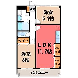 🉐敷金礼金0円！🉐東北本線 氏家駅 徒歩1分