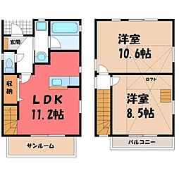 東武宇都宮線 東武宇都宮駅 徒歩20分