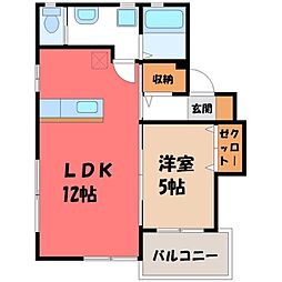 鈴久ハイツＢ 1階