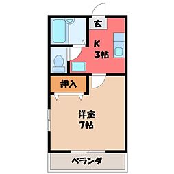 プラース宝木 2階