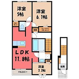 カーサ ソラーナ 2階/-