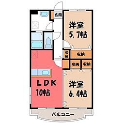 Y＆Mアン・シャーリー A棟 2階